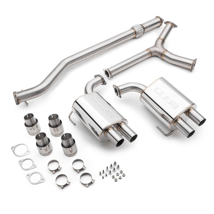 Cobb 22-24 Subaru WRX Stainless Steel 3in. Catback Exhaust - Bull Strap