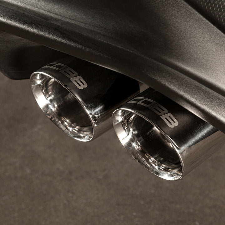 Cobb 22-24 Subaru WRX Stainless Steel 3in. Catback Exhaust - Bull Strap