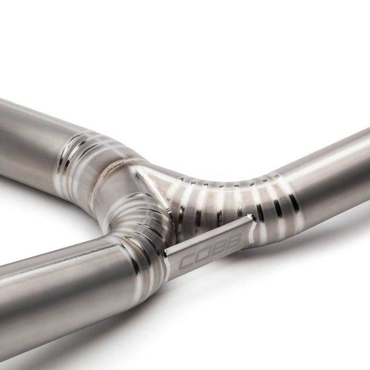 Cobb 22-24 Subaru WRX Titanium Catback Exhaust (Incl. Burnt Ti Tips) - Bull Strap