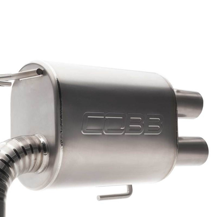 Cobb 22-24 Subaru WRX Titanium Catback Exhaust (Incl. Burnt Ti Tips) - Bull Strap