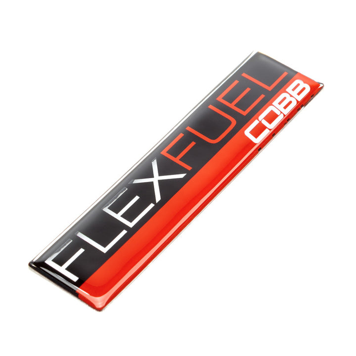 Cobb Flex Fuel Badge 4in Wide - Bull Strap