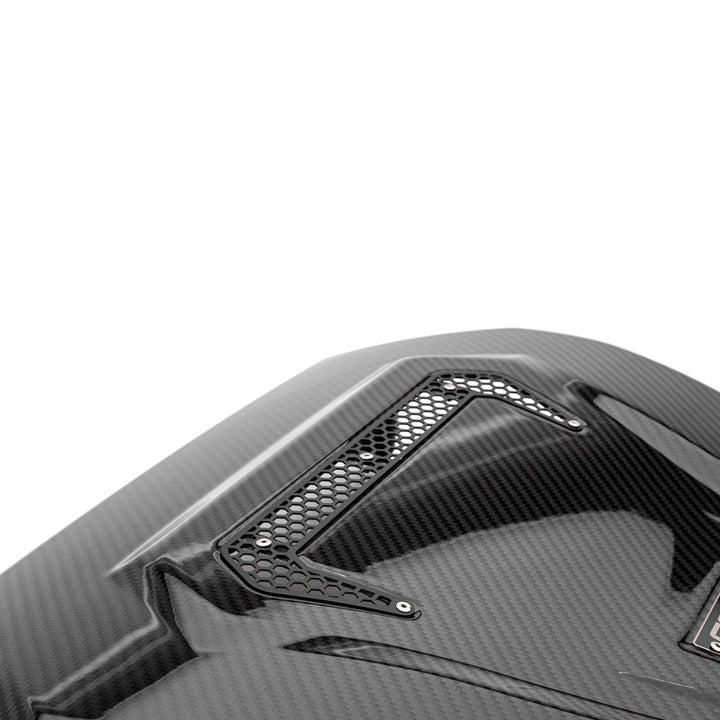 Cobb Volkswagen GTI (MK7/MK7.5/MK8) / Golf R / Audi A3 & S3 (8V) Redline Carbon Fiber Engine Cover - Bull Strap