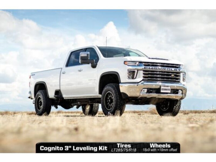 Cognito 20-24 Chevy/GMC Silv/Sierra 2500/3500 HD 2WD/4WD 3in Premier Leveling Kit w/ Fox PSRR 2.0 - Bull Strap