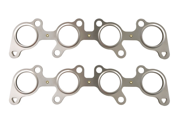 Cometic 11+ 5.0L Coyote .030 inch MLS Exhaust Gaskets (Pair) - Bull Strap