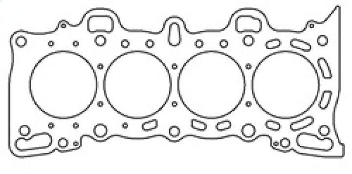 Cometic 92-00 Honda Civic D15Z1/D16Y5/D16Y7/D16Y8/D16Z6 75.5mm Bore .056in MLS Cylinder Head Gasket - Bull Strap