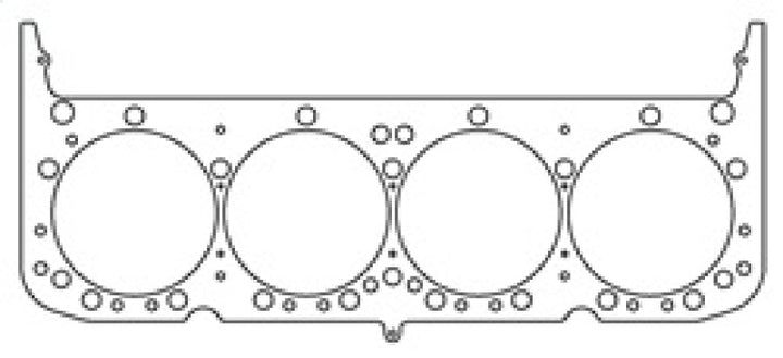 Cometic Chevy Small Block 4.165 inch Bore .051 inch MLS Head Gasket (w/All Steam Holes) - Bull Strap
