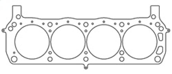 Cometic Ford 289/302/351 4.03in NONSVO .040 thick MLS Head Gasket - Bull Strap