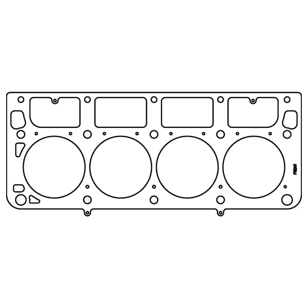 Cometic GM LS1/LS2/LS3/LS6 Gen-III/IV Small Block V8 4.080in Bore .040in MLS Cylinder Head Gasket - Bull Strap