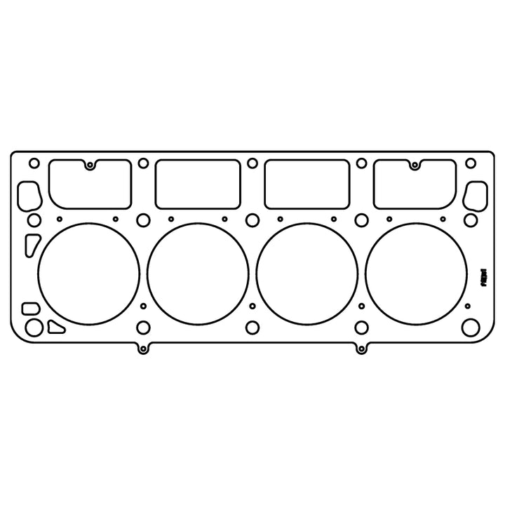 Cometic GM LS1/LS2/LS3/LS6 Gen-III/IV Small Block V8 4.080in Bore .040in MLS Cylinder Head Gasket - Bull Strap