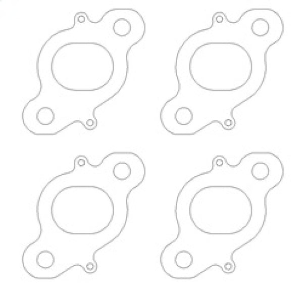 Cometic Nissan CA18 DET .030 inch DOHC Exhaust Gasket (4 pcs per Kit) - Bull Strap