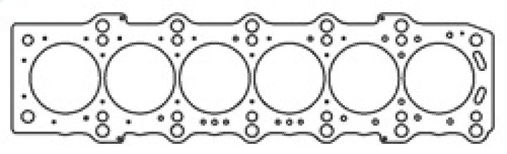 Cometic Toyota / Lexus Supra 93-UP 87mm .051 inch 3 Layer MLS Head Gasket 2JZ Motor - Bull Strap