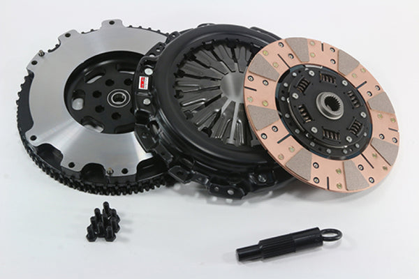 Competition Clutch 13-15 Genesis 3.8L 6Cyl Stage 3 - 2600 Segmented Ceramic Clutch Kit w/ Flywheel - Bull Strap
