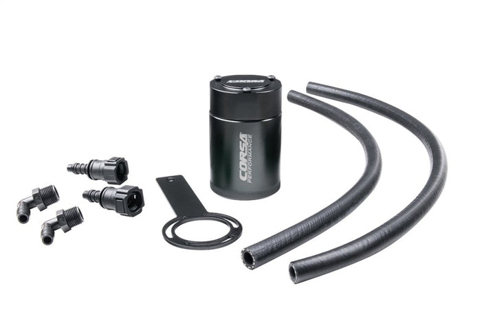 Corsa 14-19 GM Silverado/Sierra (15-20) Tahoe/Yukon/Suburban/Yukon XL/Escalade (5.3L V8) Catch Can - Bull Strap