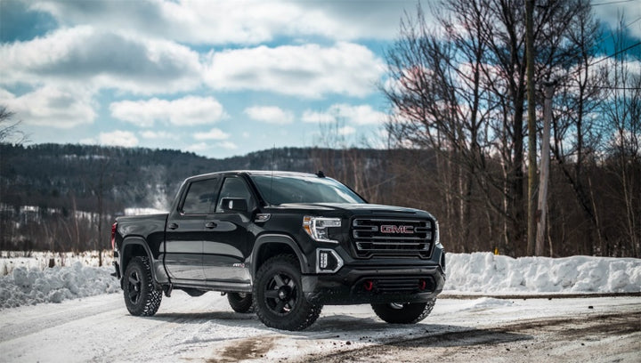 Corsa 19-23 Chevy Silverado/GMC Sierra 6.2L Crew Cab Short Bed 147.5 Cat-Back Dual Rear Exit No Tips - Bull Strap