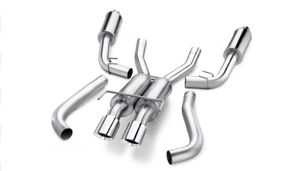 Corsa 1996-2002 Dodge Viper GTS 8.0L V10 Polished Sport Cat-Back Exhaust w/3in Inlet - Bull Strap