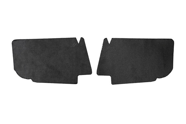 Corsa 20-25 Chevrolet C8 Corvette Black Out Heat Protection Shields - Bull Strap