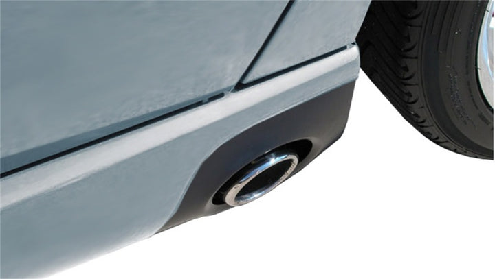 Corsa 2003-06 Dodge Viper 8.3L Polished Sport Cat-Back Exhaust (2.5in Inlet for Use w/ Stock Conv.) - Bull Strap