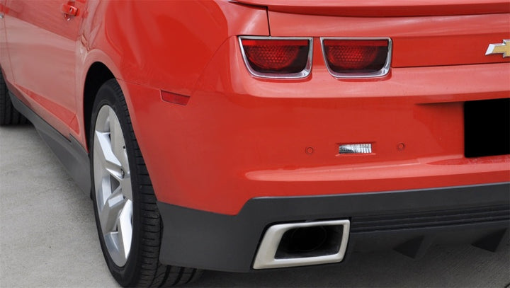 Corsa 2011-2013 Chevrolet Camaro SS 6.2L V8 Manual Xtreme 3in Cat-Back (No Tips Uses Factory Bezels) - Bull Strap