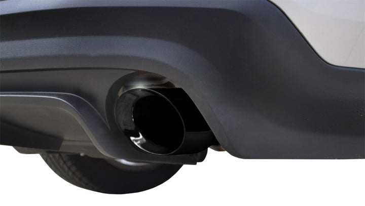 Corsa 2011-2014 Ford Mustang GT/Boss 302 5.0L V8 Black Xtreme Axle-Back Exhaust - Bull Strap