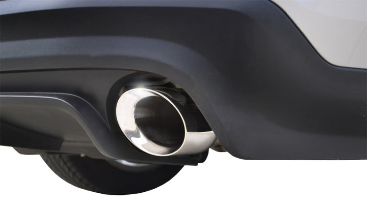Corsa 2011-2014 Ford Mustang GT/Boss 302 5.0L V8 Polished Xtreme Axle-Back Exhaust - Bull Strap