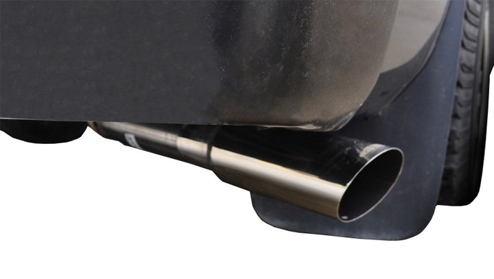 Corsa 2011-2021 -14 Toyota Tundra Double Cab/Crew Max 5.7L V8 Polished Sport Cat-Back Exhaust - Bull Strap