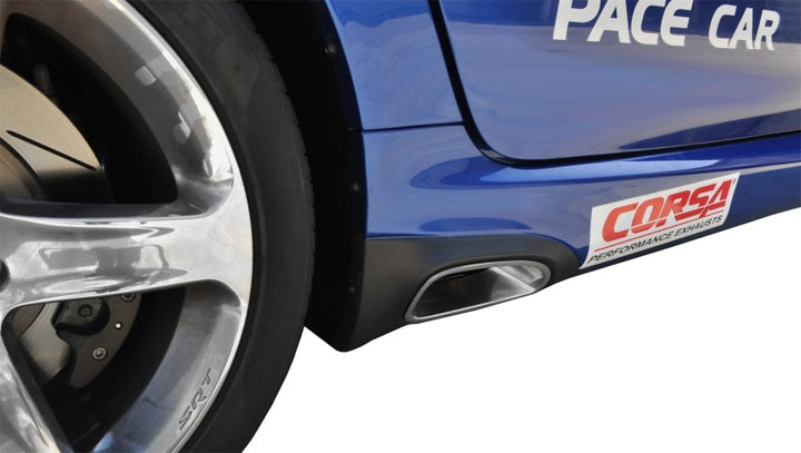 Corsa 2013-2017 Dodge Viper GTS 8.4L V10 Manual Xtreme Cat-Back Exhaust - Bull Strap