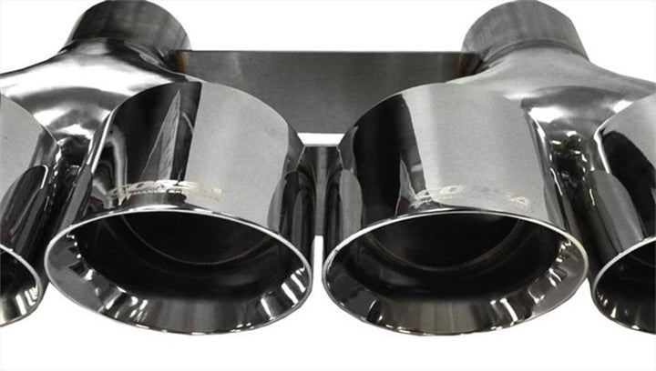 Corsa 2014-2019 Chevy Corvette C7 Stainless Steel Exhaust Tip Kit - Bull Strap