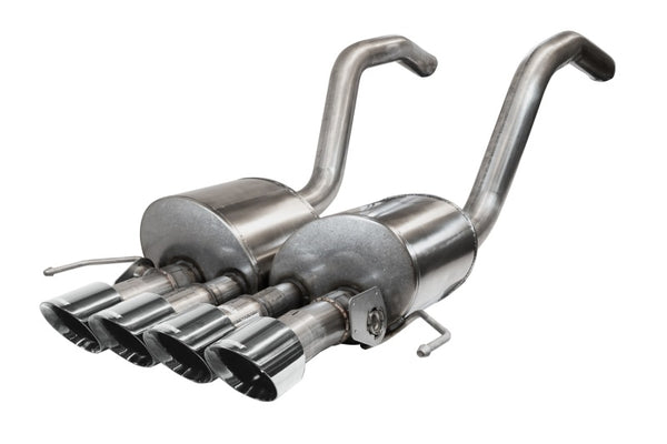 Corsa 2015-2019 Chevrolet Corvette C7 Z06 6.2L 2.75in Xtreme Axle-Back w/ Dual NPP - Bull Strap