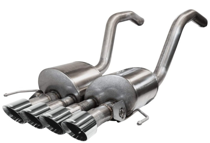 Corsa 2015-2019 Chevrolet Corvette C7 Z06 6.2L 2.75in Xtreme Axle-Back w/ Dual NPP - Bull Strap