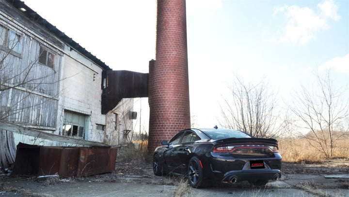 Corsa 2015-2023 Dodge Charger SRT/Scat Pack/R/T 6.4L Polished Xtreme Cat-Back Exhaust - Bull Strap