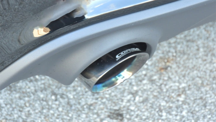Corsa 2015-2023 Dodge Charger SRT/Scat Pack/R/T 6.4L Polished Xtreme Cat-Back Exhaust - Bull Strap