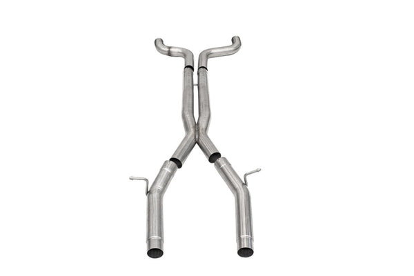 Corsa 2016-2024 Chevrolet Camaro SS 6.2L V8 3.0in X-Pipe - Bull Strap