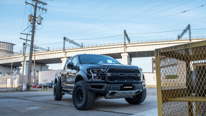 Corsa 2017-2020 Ford F-150 Raptor Super Cab / Super Crew Cab 3.5L V6 X-Pipe - Bull Strap