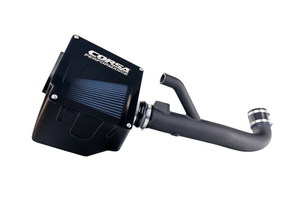 Corsa 2017-2022 Chevrolet Colorado / GMC Canyon Cold Air Intake with DryTech Filter - Bull Strap