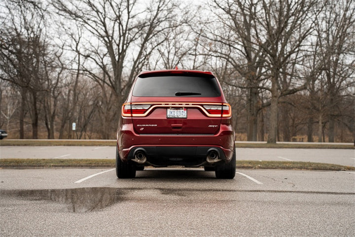 Corsa 2018-2025 Dodge Durango SRT 392 Cat-Back 2.75in Dual Rear Exit Xtreme 4.5in Black PVD Tips - Bull Strap