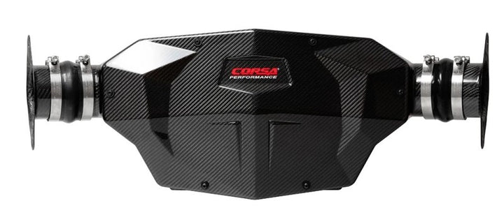 Corsa 2020-2025 Chevrolet Corvette C8 Stingray Carbon Fiber Air Intake - Bull Strap