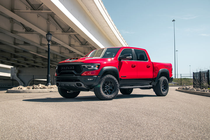 Corsa 2021-2024 Dodge Ram TRX Crew Cab Xtreme Catback Exhaust Dual Rear Gunmetal Tip - Bull Strap