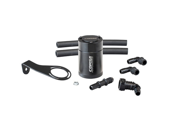 Corsa 2021-2025 Ford Bronco 2.3L Aluminum Oil Catch Can - Bull Strap