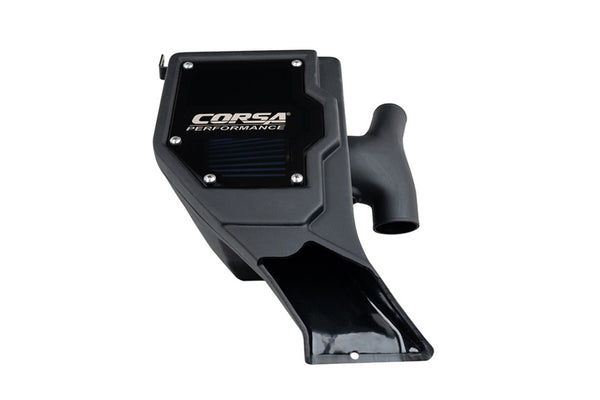 Corsa 2021-2025 Ford Bronco 2.7L Cold Air Intake With MaxFlow 5 Oiled Filter - Bull Strap