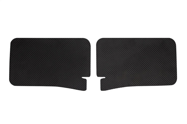 Corsa 2023-2025 Chevrolet Corvette C8 Z06 Black Out Heat Protection Shields - Bull Strap