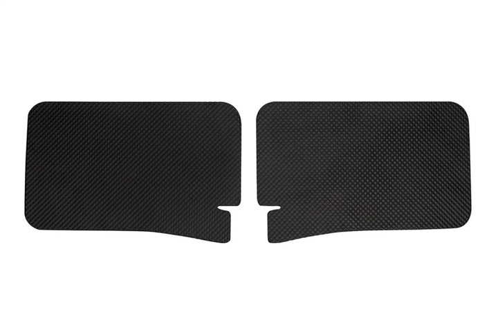 Corsa 2023-2025 Chevrolet Corvette C8 Z06 Black Out Heat Protection Shields - Bull Strap