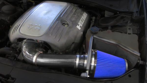 Corsa Apex 11-17 Dodge Charger/Challenger R/T 5.7L V8 MaxFlow 5 Metal Intake System - Bull Strap
