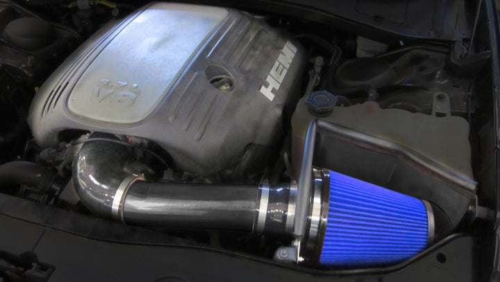 Corsa Apex 11-17 Dodge Charger/Challenger R/T 5.7L V8 MaxFlow 5 Metal Intake System - Bull Strap