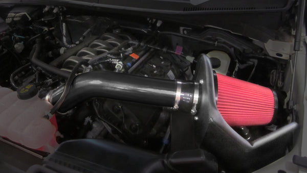Corsa Apex 15-18 Ford F-150 5.0L DryTech 5 Metal Intake System - Bull Strap