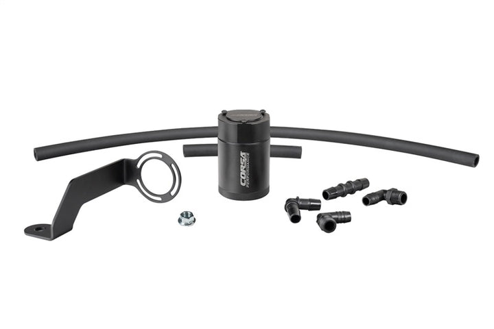 Corsa2011-2023 Dodge Challenger/Charger 2018-2023 Dodge Durango 6.4L Aluminum Oil Catch Can - Bull Strap