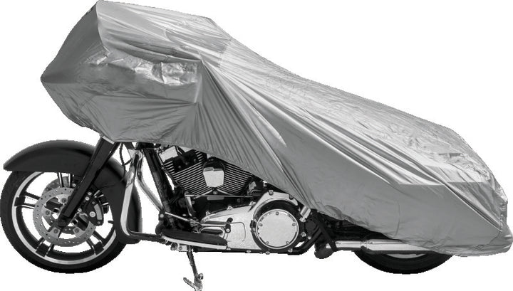 Covermax Extra Large Half Cover For Touring Bike - Bull Strap