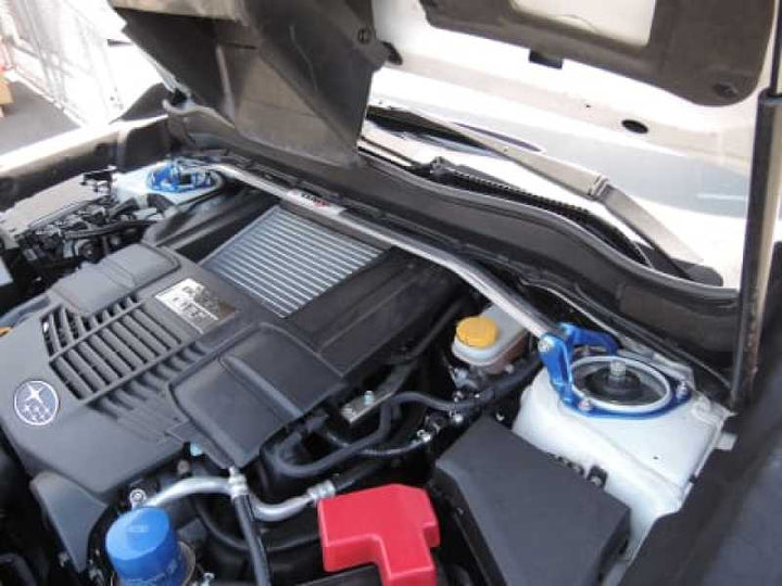 Cusco Strut Bar OS Front 12 Subaru Forester 2.0XT (SJG) - Bull Strap