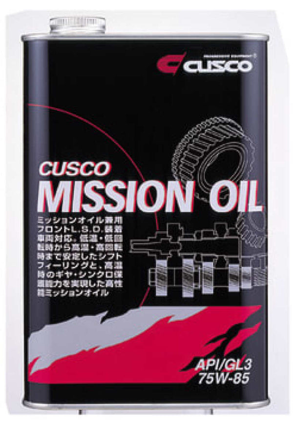 Cusco Transmission OIL 75W-85 FF-MR-4WD Front 1L (Mineral NON-SYNTHETIC) - Bull Strap