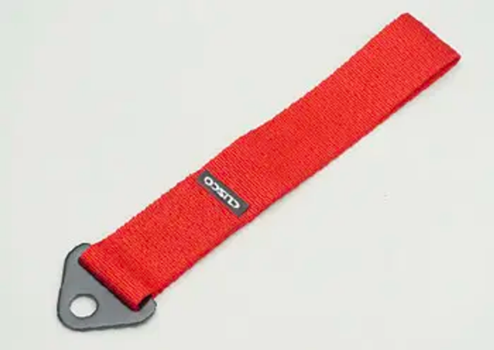Cusco Universal Tow Strap - Red - Bull Strap