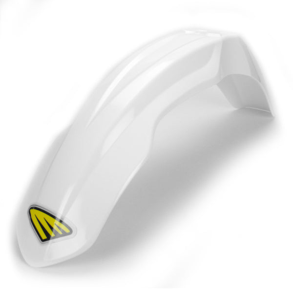 Cycra 04-09 Honda CR125R-250/CRF250R-450R Performance Front Fender - White - Bull Strap